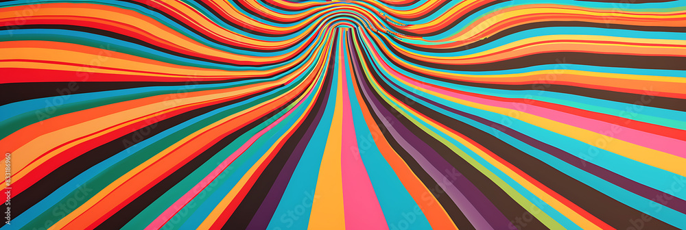 Hypnotic panorama wallpaper, the wonder of staring at it, which can be used in a variety of graphic designs Hypnotic panorama wallpaper, the wonder of staring at it, which can be used in a variety of graphic designs