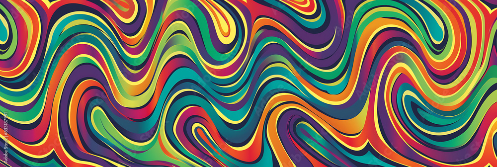 Hypnotic panorama wallpaper, the wonder of staring at it, which can be used in a variety of graphic designs Hypnotic panorama wallpaper, the wonder of staring at it, which can be used in a variety of graphic designs