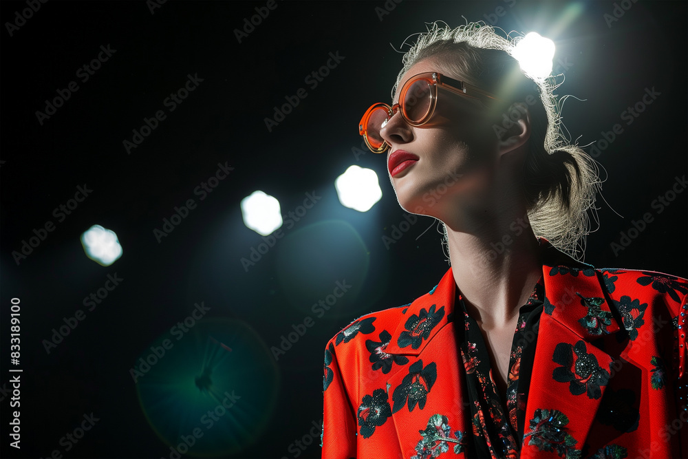 high fashion model posing isolated high fashion model posing isolated