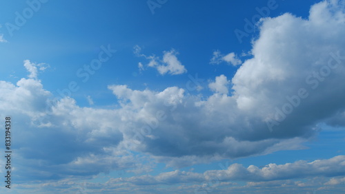 Storm dark clouds. Meteorology danger windstorm climate. Time lapse.