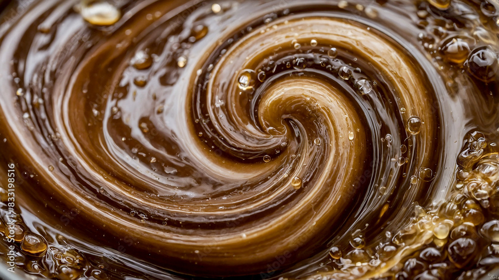 Slow-Motion Swirls and Splashes