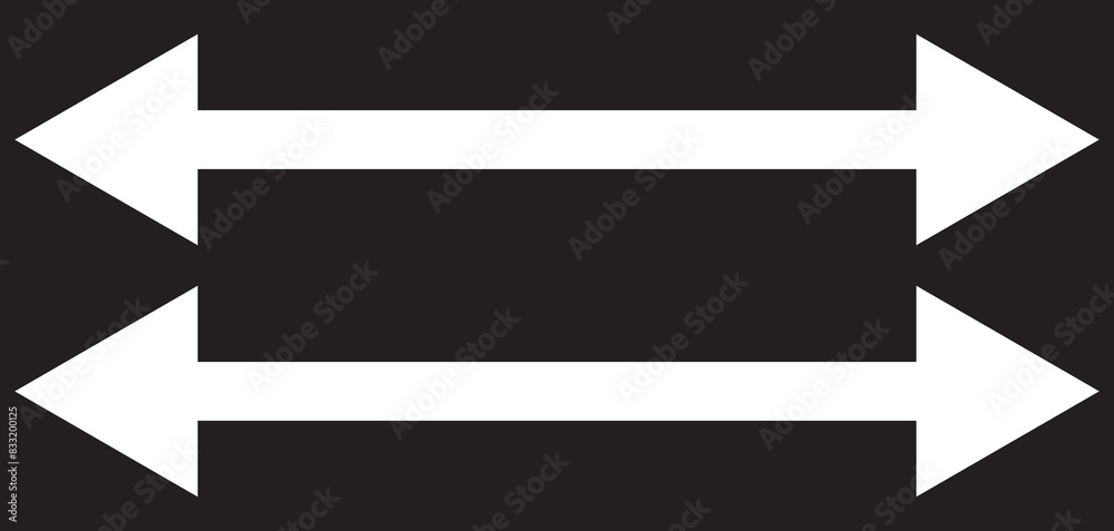 Straight long right vector arrow icon Straight long right vector arrow icon