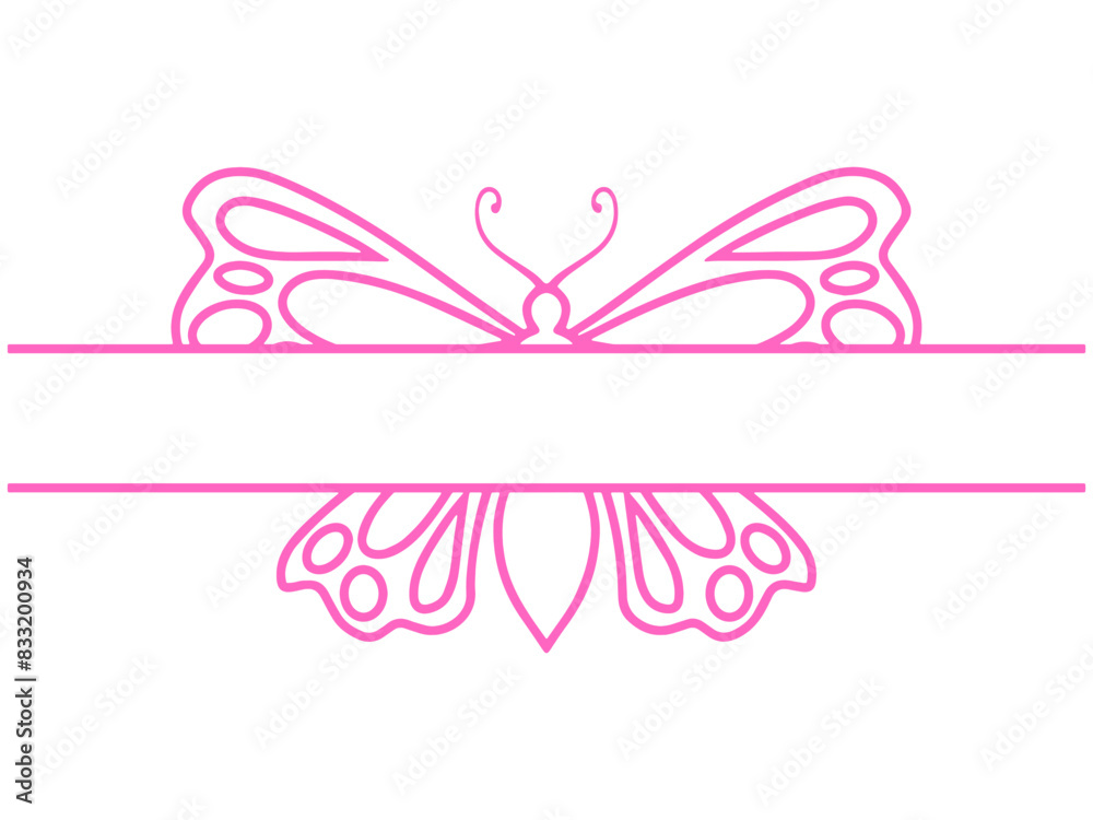 Hand Drawn Butterfly Frame Line Art
Hand Drawn Butterfly Frame Line Art