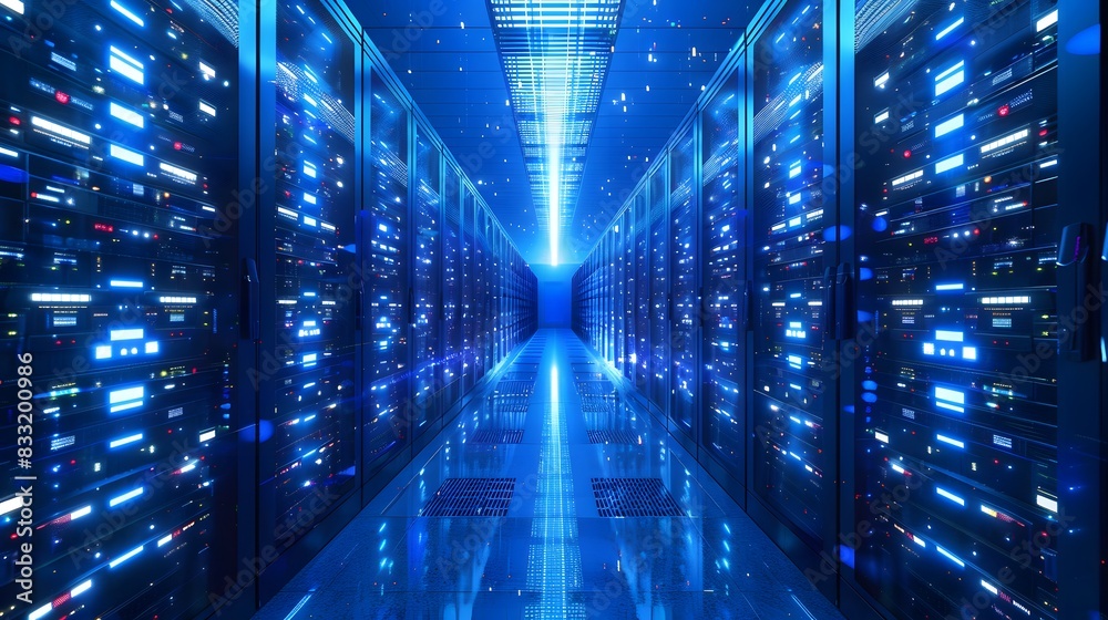 Illustration of Processing data at the edge of the network, closer to where it is generated, to reduce latency and improve real-time decision-making. Ai Generate. Illustration of Processing data at the edge of the network, closer to where it is generated, to reduce latency and improve real-time decision-making. Ai Generate.