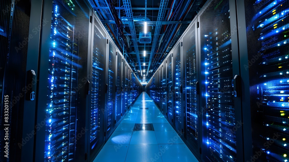 Illustration of Processing data at the edge of the network, closer to where it is generated, to reduce latency and improve real-time decision-making. Ai Generate. Illustration of Processing data at the edge of the network, closer to where it is generated, to reduce latency and improve real-time decision-making. Ai Generate.