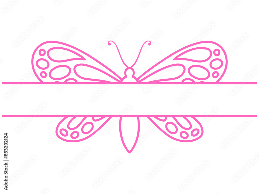 Butterfly Line Art Frame Background
Butterfly Line Art Frame Background