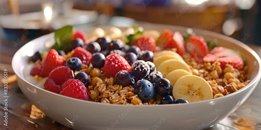 Healthy Breakfast Delight 4K Video. Healthy Breakfast Delight 4K Video.