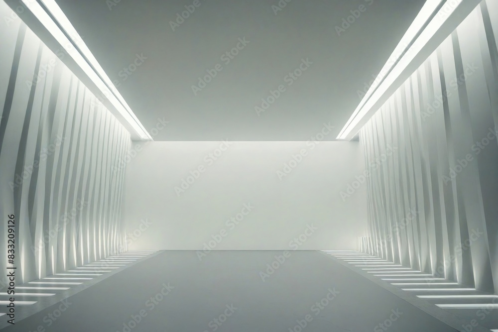 Obraz premium 3d render of a corridor