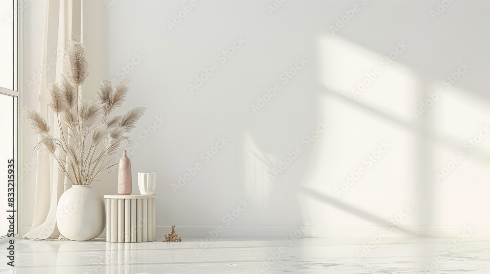 Minimalist cosy interiors composition with minimal furniture and neutral tones. Residential interior design composition in neutral tones. Minimalist cosy interiors composition with minimal furniture and neutral tones. Residential interior design composition in neutral tones.