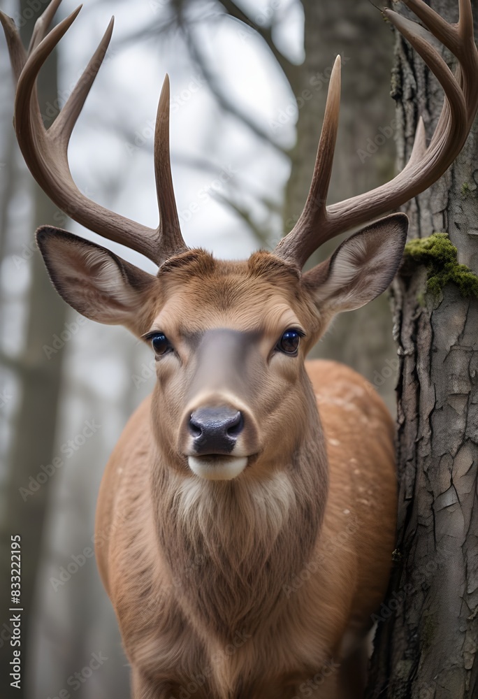 Fototapeta premium deer in the forest
