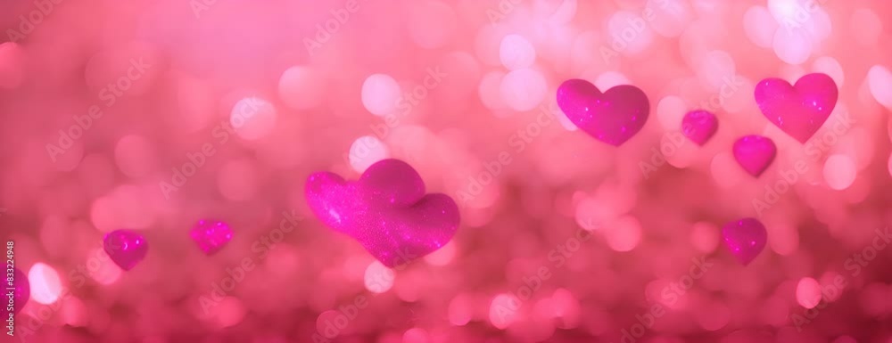Blurred bokeh pink background for valentines day 4K Video. Blurred bokeh pink background for valentines day 4K Video.
