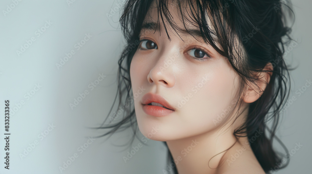 透明感のある肌のアジア人女性02 透明感のある肌のアジア人女性02