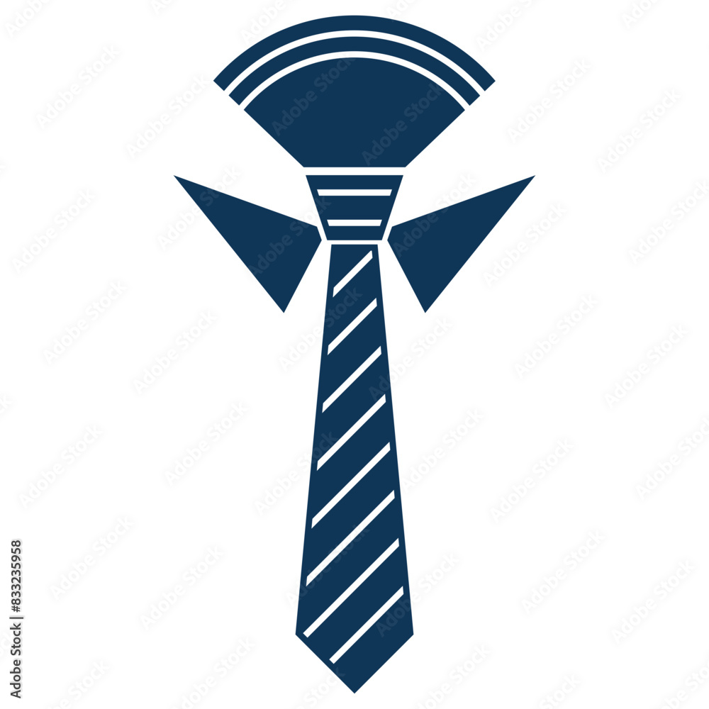 Obraz premium businessman necktie icon