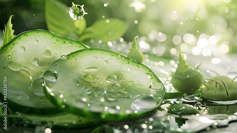 Refreshing Botanical Spa Treatment with Cucumber Extract Refreshing Botanical Spa Treatment with Cucumber Extract