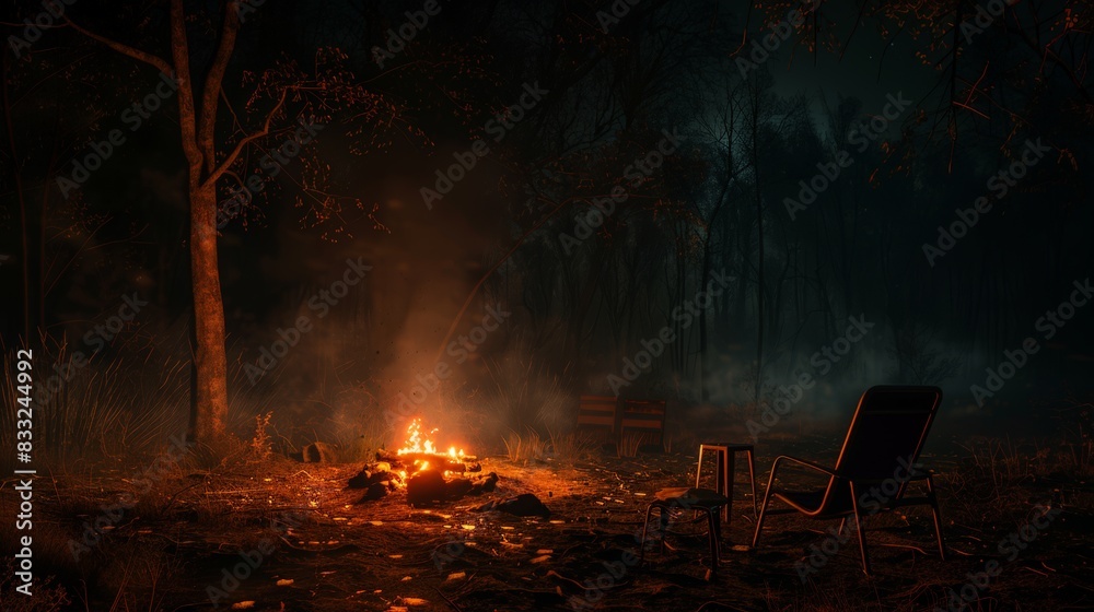 Telling ghost stories around a campfire or hosting a spooky storytelling session indoors with dim lighting and eerie ambiance. Telling ghost stories around a campfire or hosting a spooky storytelling session indoors with dim lighting and eerie ambiance.