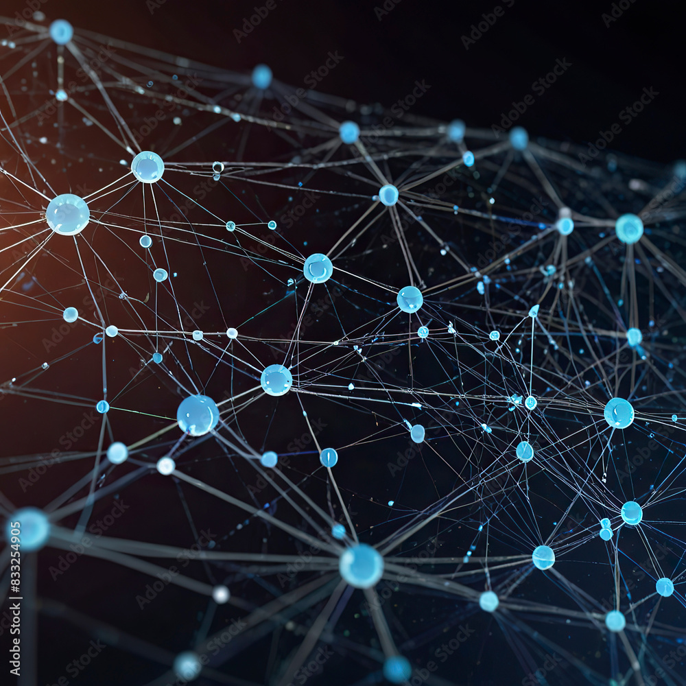 Powered Data Analytics, showcasing a network of interconnected nodes processing vast amounts of data. Powered Data Analytics, showcasing a network of interconnected nodes processing vast amounts of data.