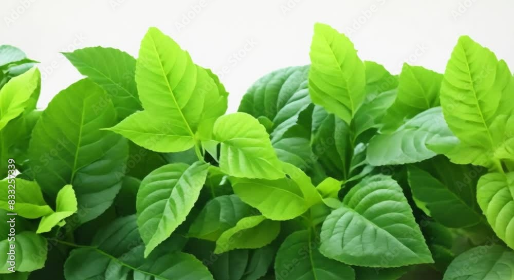 Lush Green Bush Against a White Background: Perfect for Nature or Gardening Themes. Concept Nature, Gardening, Bush, Green, White Background Lush Green Bush Against a White Background: Perfect for Nature or Gardening Themes. Concept Nature, Gardening, Bush, Green, White Background