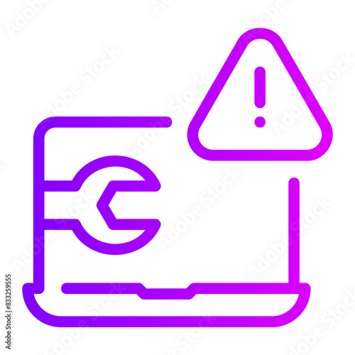 Free Download maintenance gradient icon - GFXLoad