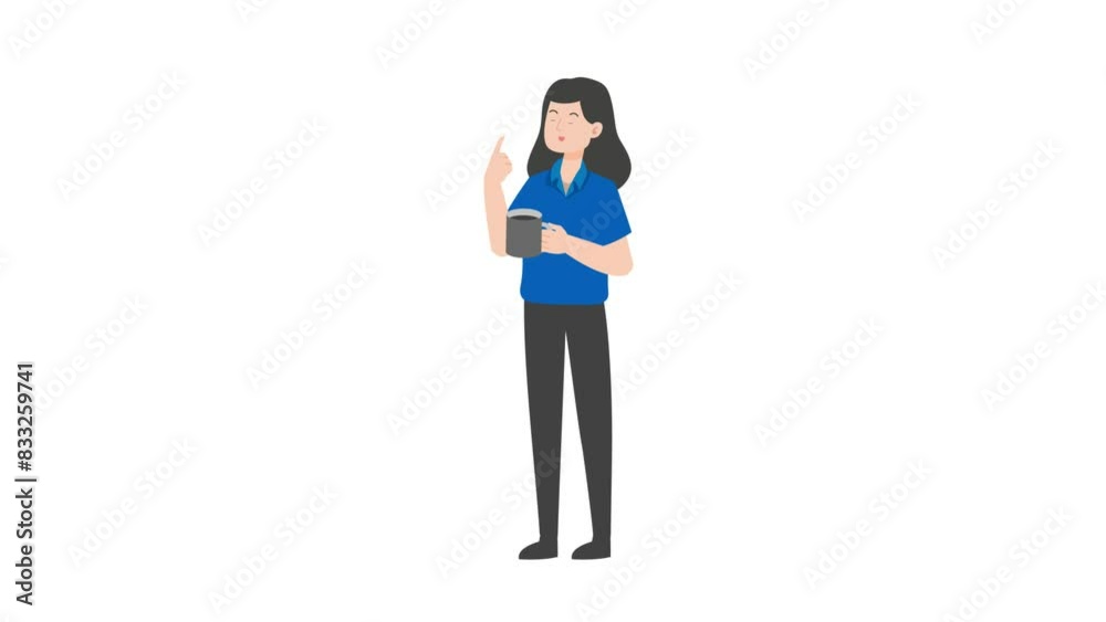 Business woman drinking coffee Business woman drinking coffee