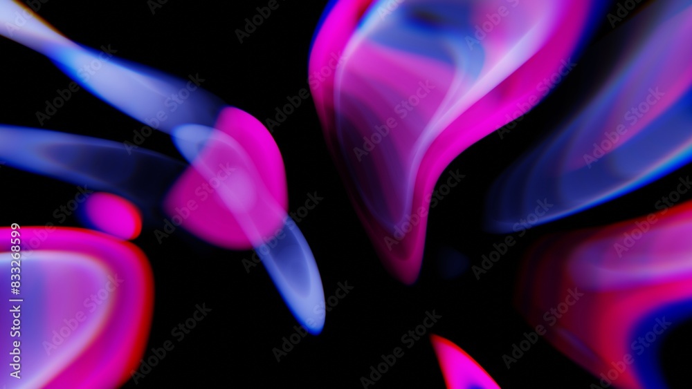 Flowing Illumination: Abstract Light Waves Flowing Illumination: Abstract Light Waves