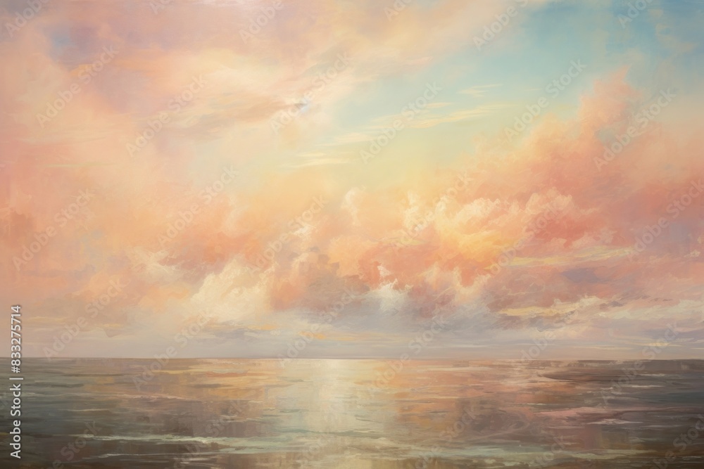 Close up the sunset painting backgrounds outdoors. Close up the sunset painting backgrounds outdoors.