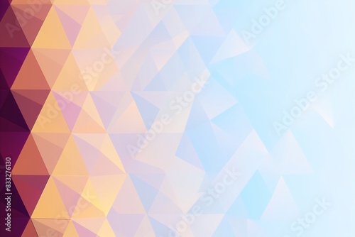 Triangular mosaic pattern geometric background vector
