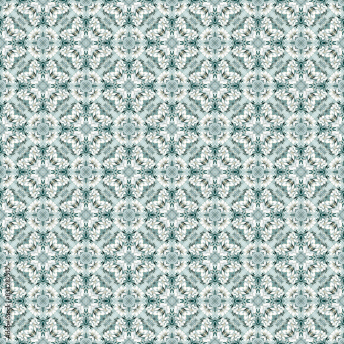Ikat ethnic seamless pattern design. Geometric ethnic traditional design for background, wallpaper, carpet, clothing, batik, textile, embroidery, sarong