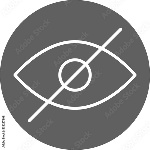 Visibility Off icon Design