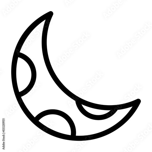 Crescent Moon Icon
