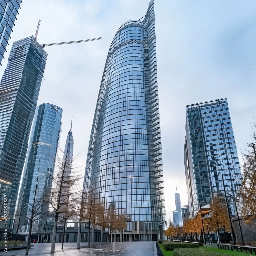 Naklejka premium Milano 29 November 2023 The iconic Unicre