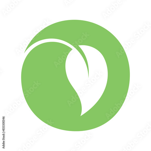 Leaf Logo Circle