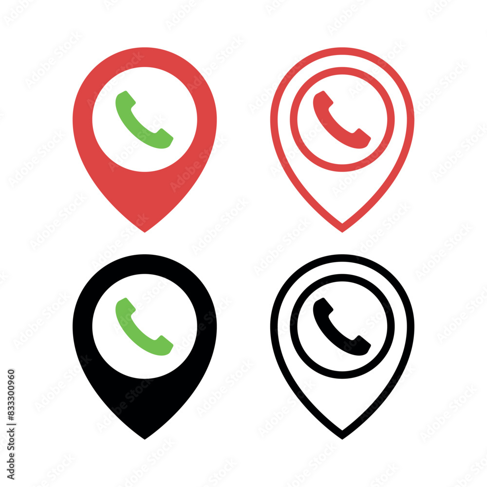 Phone Location Pins Phone Location Pins