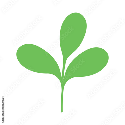 Plant Flat Style