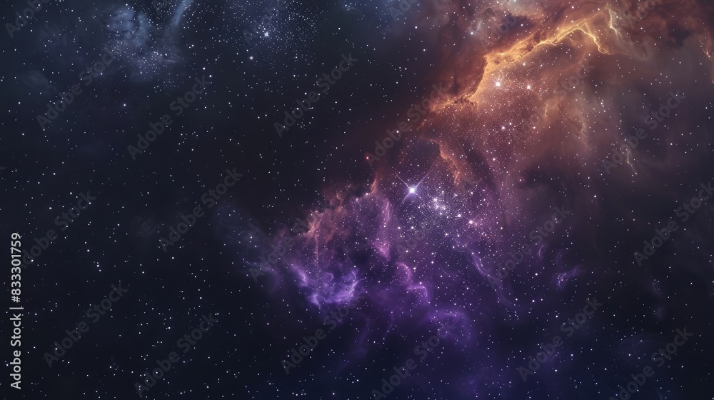 Obraz premium Cassiopeia star formation
