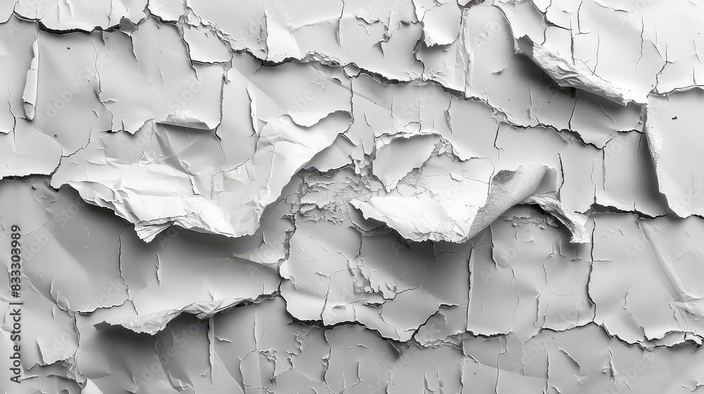 White plastered wall abstract texture background