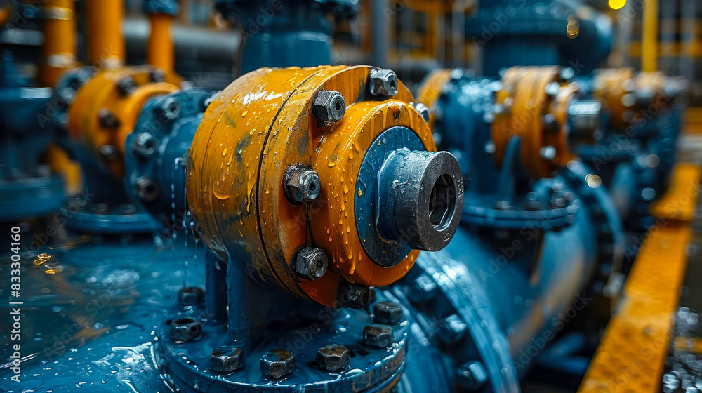 Production line of the oil and gas industry. Oil and gas industry Production line of the oil and gas industry. Oil and gas industry