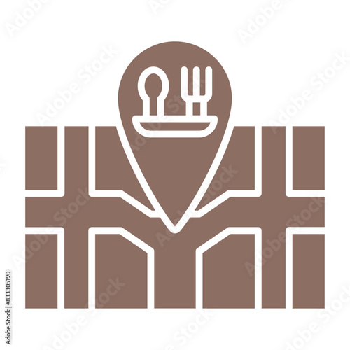 Restaurant Location Icon
