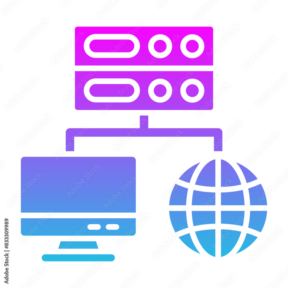 Network Server Icon Network Server Icon