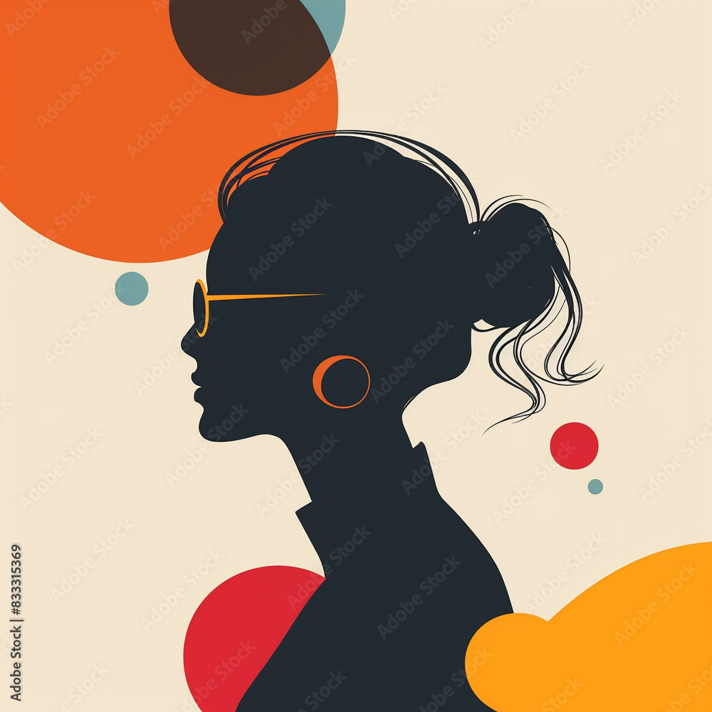 silhouette of a person with a heart silhouette of a person with a heart
