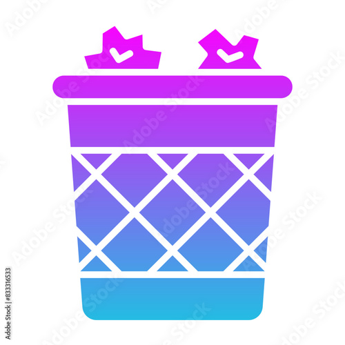 Paper Bin Icon