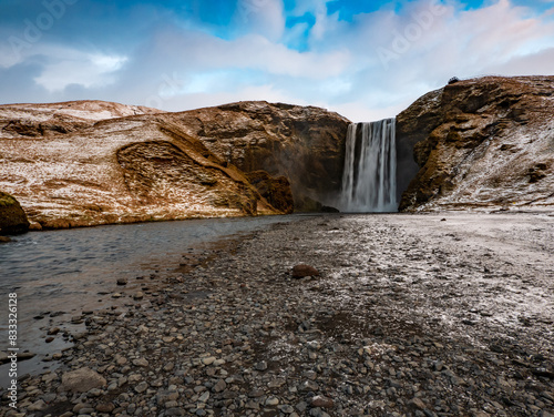 Skogafoss  waterfall  Skogar  South Region  Iceland