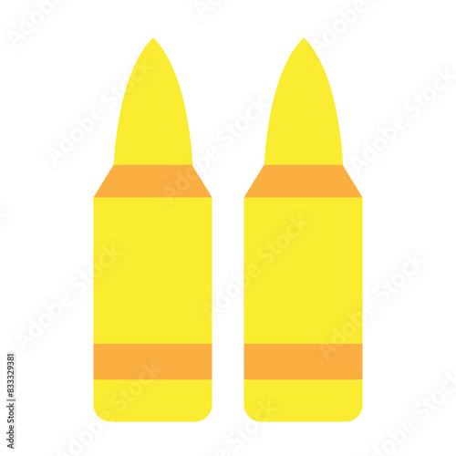 Ammo Vector Flat Icon Design