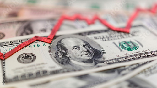 A dollar recession would imply a significant decline in the value and global purchasing power of the U.S. dollar. photo