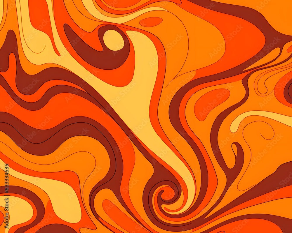 orange retro groovy background orange retro groovy background
