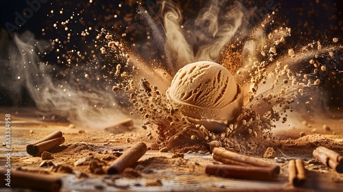 Epic Splash of Cinnamon Ice...