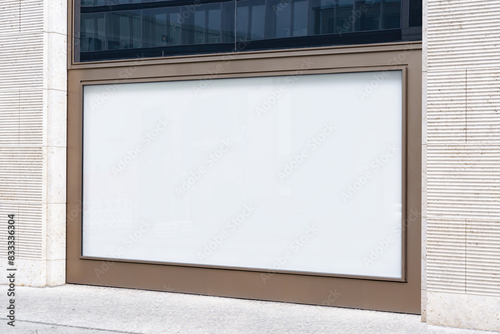 Big Wide Street Billboard Outdoor Poster Mockup Big Wide Street Billboard Outdoor Poster Mockup