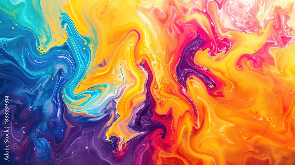 Abstract Art Vibrant and Creative Background with Colorful Patterns Abstract Art Vibrant and Creative Background with Colorful Patterns
