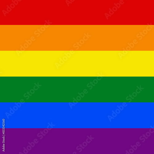  LGBTQ love symbol, LGBTQ+ Rainbow Flag - Symbol of Pride and Diversity