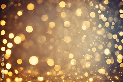 abstract ,blue gold, glitter, Sparkling Lights Festive background with texture