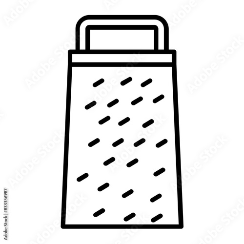 Grater icon. outline icon